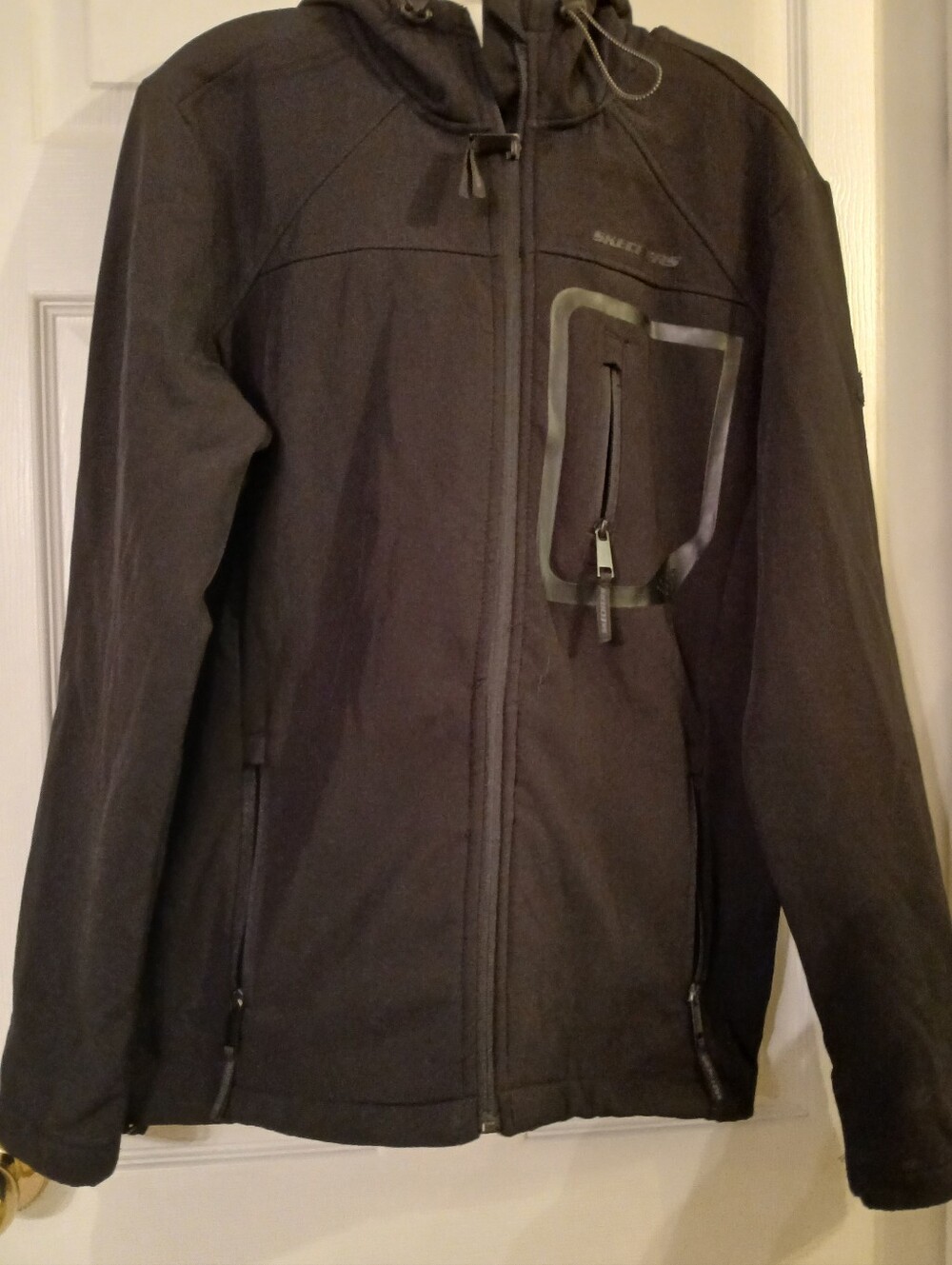 Skechers Men's Softshell Basic Hooded Jacket Size Large